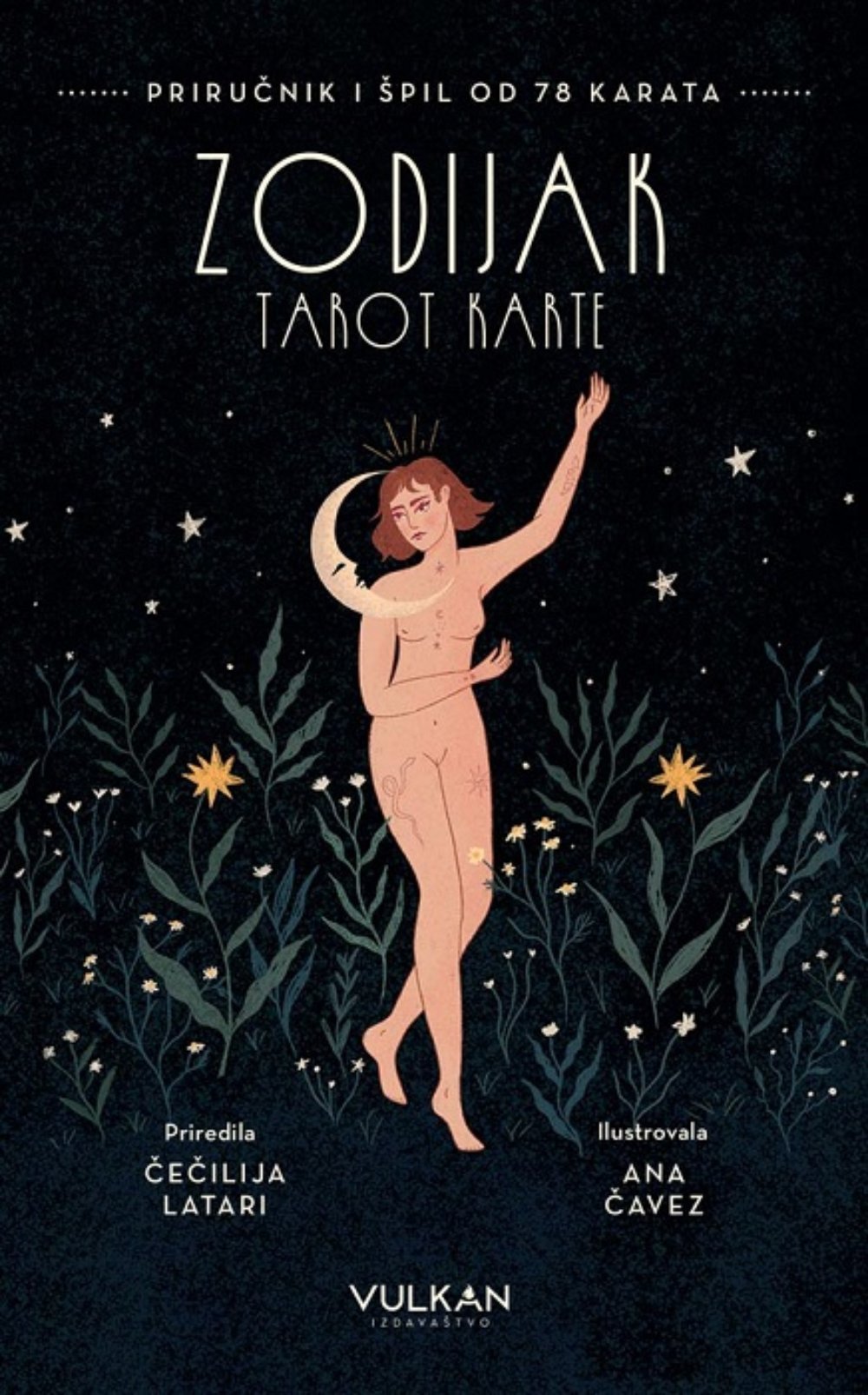 Zodijak tarot karte - priručnik i špil od 78 karata