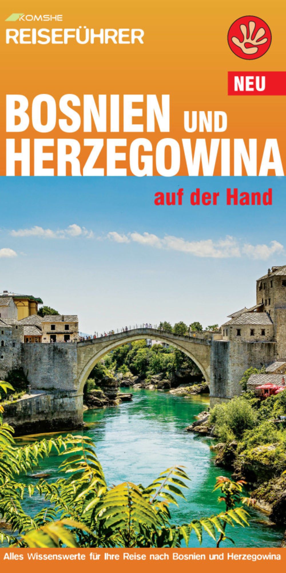 Bosnien und Herzegowina auf der hand