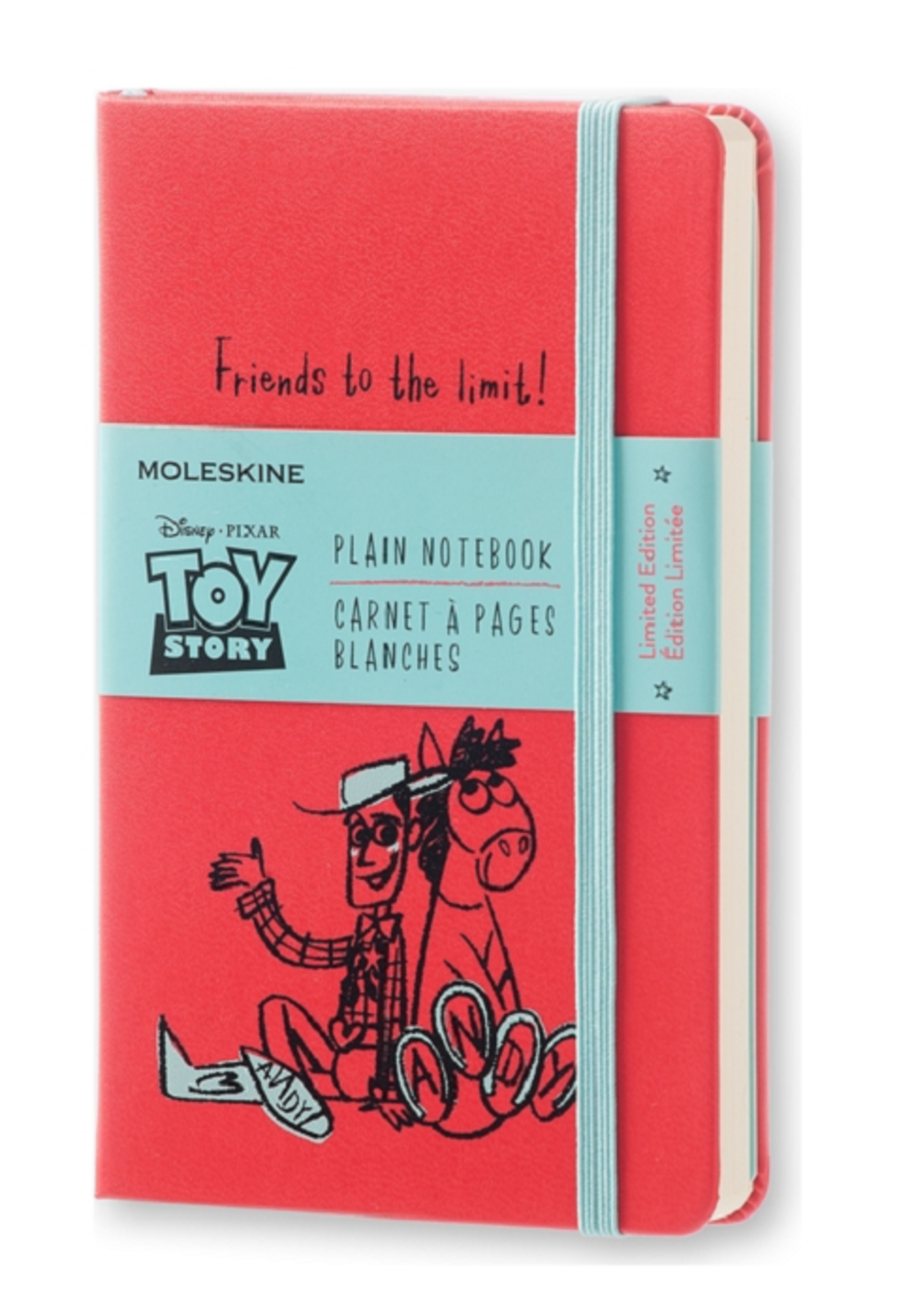 Limited Edition Notebook Toy Story Large Ruled Geranium Red