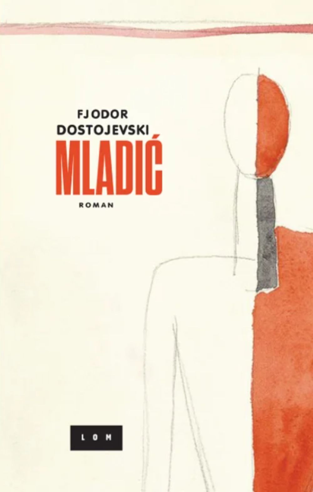 Mladić + poklon knjiga Dnevnik Mladog Tolstoja