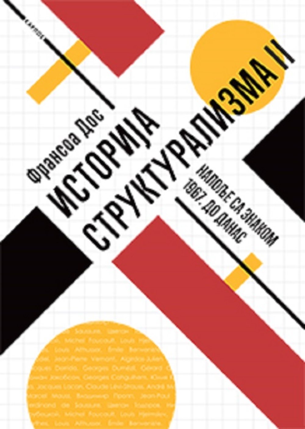 ISTORIJA STRUKTURALIZMA II 2. Napolje sa znakom, 1967. do danas