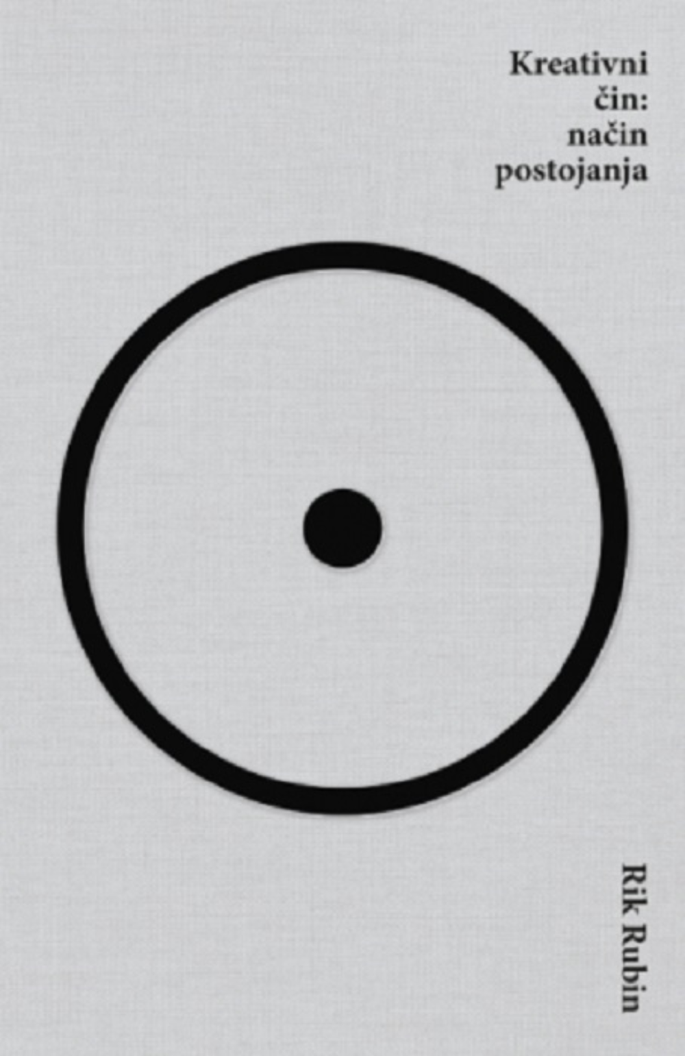 Kreativni čin: način postojanja